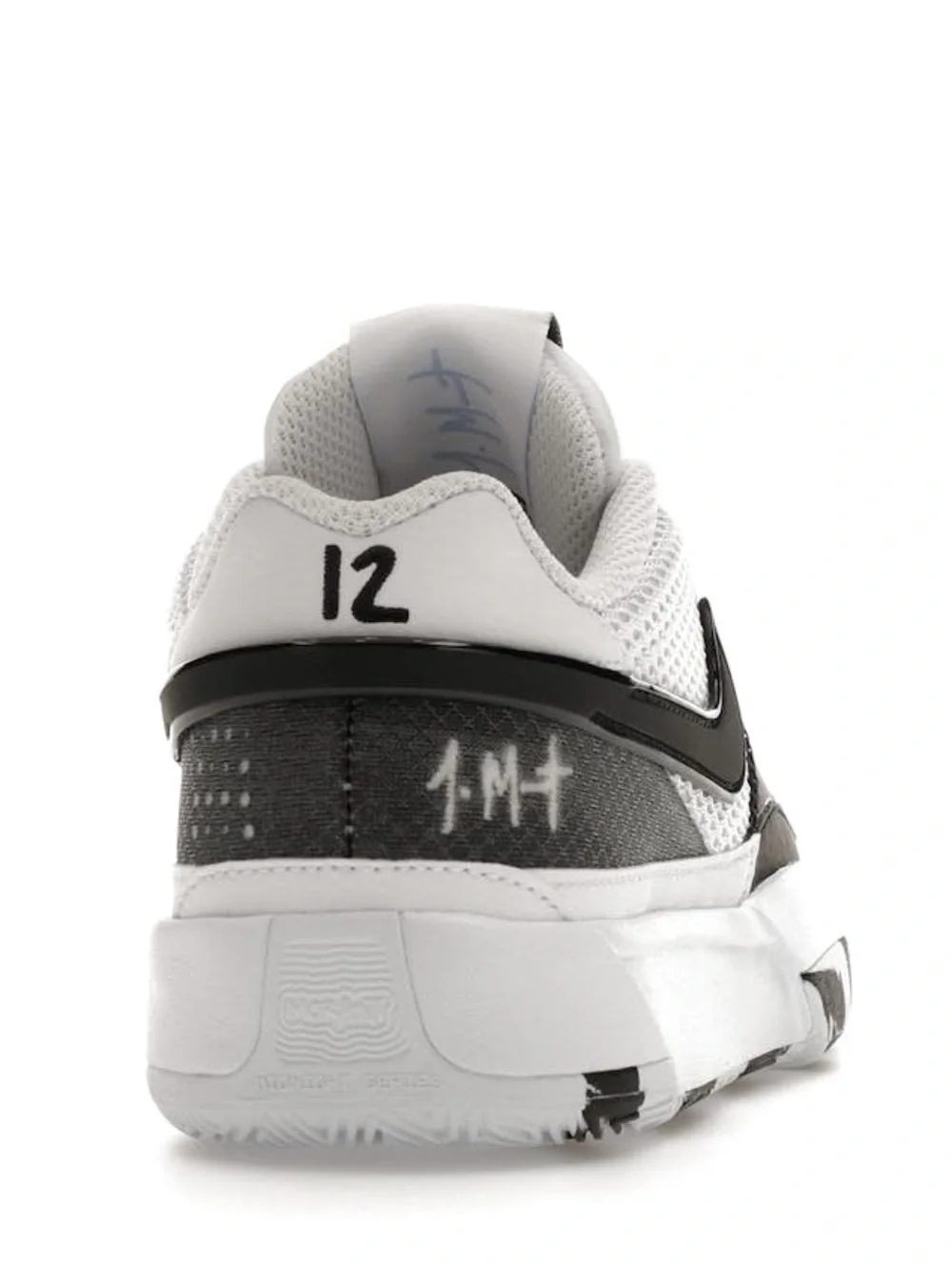 Nike Nike Ja 1 Scratch 2.0 White/Black Size 5.5Y